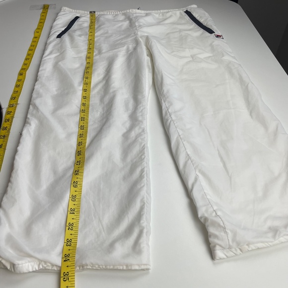 Vintage 80’s Fila Unisex Retro Red and White Color Block Tracksuit Set US40 - Picture 16 of 16